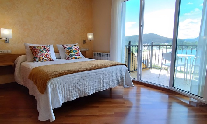 Faro Apartamento | Habitación 'Habitacion 202' con vistas al mar, terraza compartida y Wi-Fi