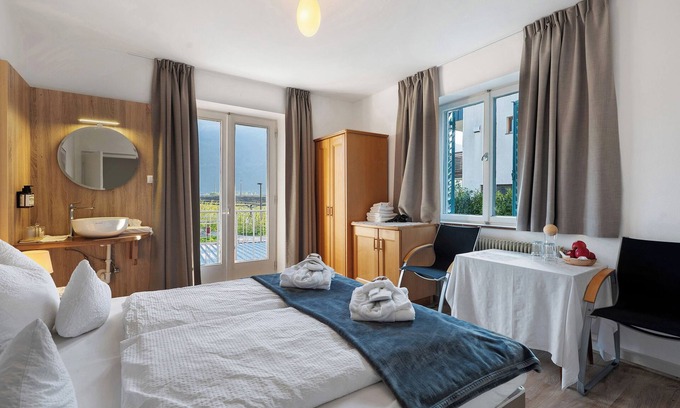 Terlano Apartamento | Habitación 'Haus Burger Vilpian 3' con vistas a la montaña, balcón y Wi-Fi