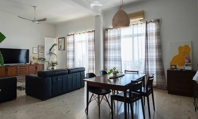San Gwann Casa | Room in a spacious modernist Apt with views & pool