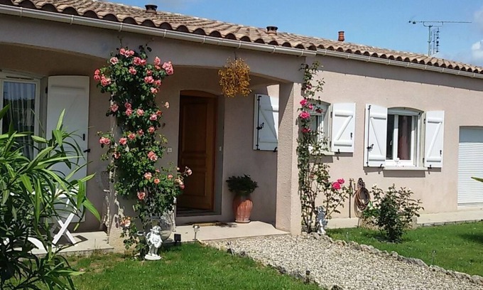 Limoux Cabina | Habitacion en villa con piscina