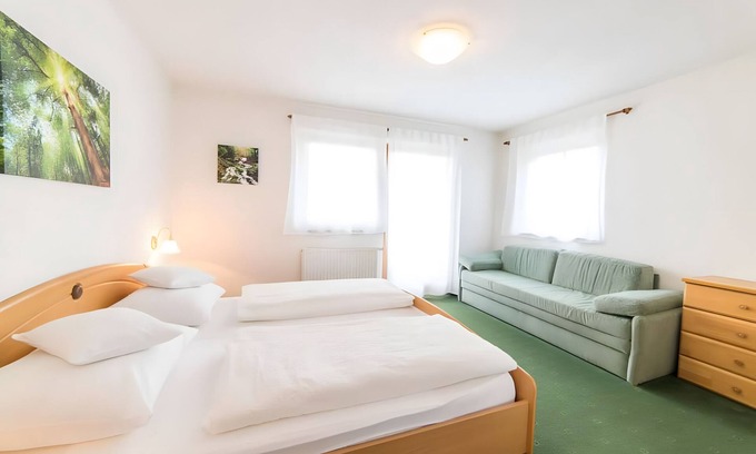 Meltina Apartamento | Habitación 'Klausthaler Zimmer 12' con vistas a la montaña, terraza compartida y Wi-Fi