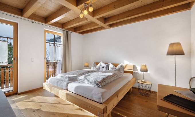 Ehlenbogen Apartamento | Habitación 'Leibgeding' con vistas a la montaña, terraza compartida y Wi-Fi