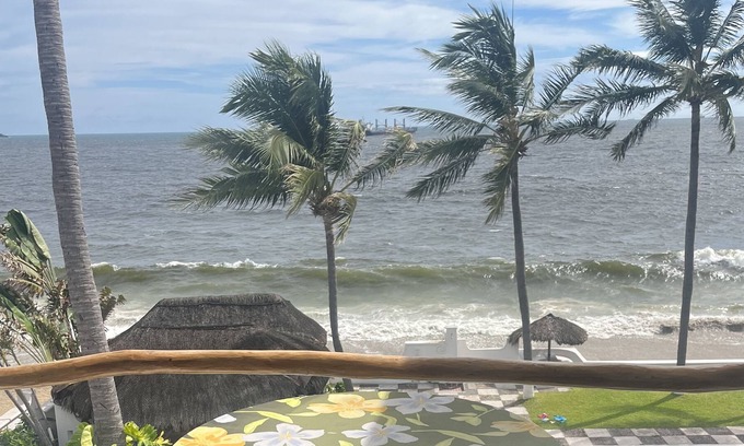 Manzanillo Apartamento | Room on the beach with private bathroom in a two bedroom two bathroom condo.