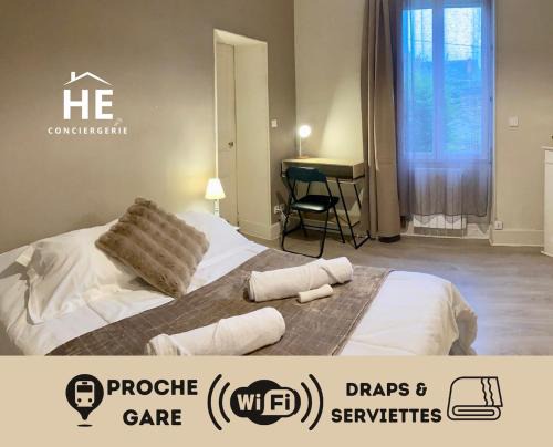 Montargis Apartamento | Room Phoenix Proche Gare 400m
