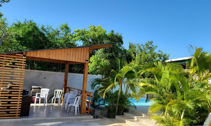 Punta Cana Casa | Room in Cabin - Serene Punta Cana Cabin Retreat - Private Pool & BBQ