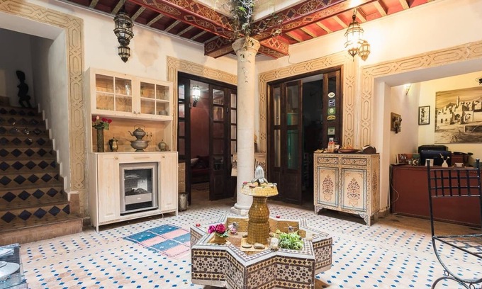Ahl Agadir Casa | room sweet 7🌹private solarium dans maison d hôtes classée