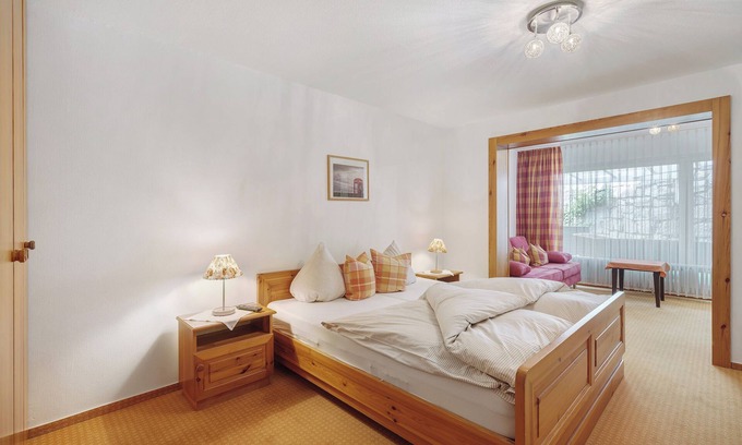 Glottertal Apartamento | Habitación 'Terassensuite 3' con vistas a la montaña, terraza compartida y Wi-Fi