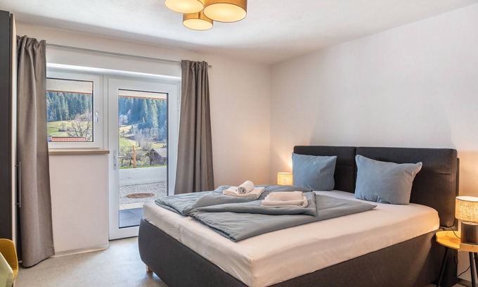 Oberau Apartamento | Habitación 'Tirolee Marchegg - Fuchsbau' con vistas a la montaña, terraza privada y Wi-Fi