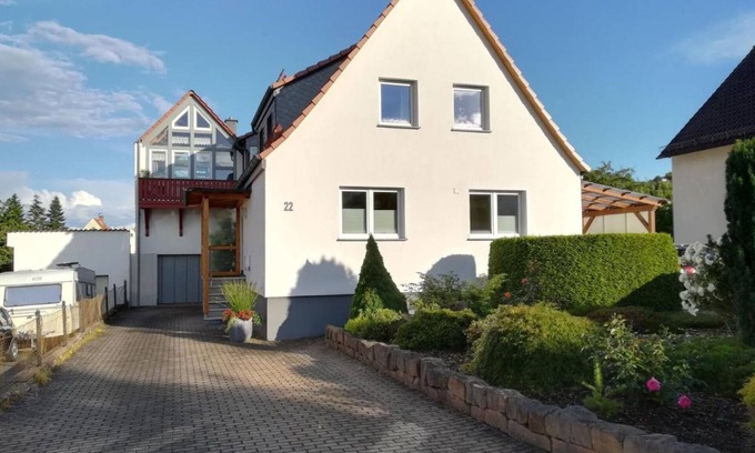 Angersbach Apartamento | Habitación 'Zimmer 3' con terraza compartida, Wi-Fi y aire acondicionado