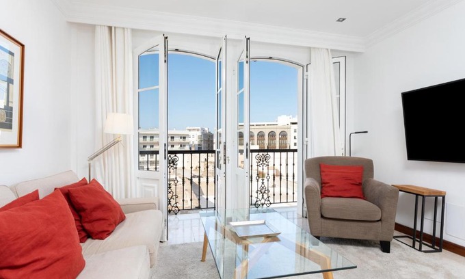 Arrecife Apartamento | Rooms & Suites Balcony 3D