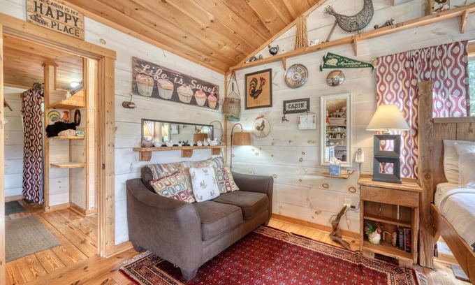 Suches Apartamento | Rooster Ridge Studio - Mountain View - Hot Tub