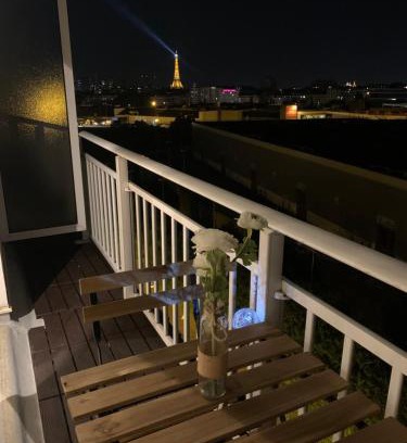 Issy-les-Moulineaux Cama Y Desayuno | Rosewood Rooftop Eiffel Paris Porte de Versailles
