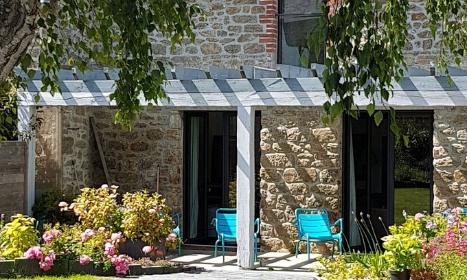 Rotheneuf-Le Pont Casa | Rotheneuf residential house 130m² jardín playa 200m downtown 400m