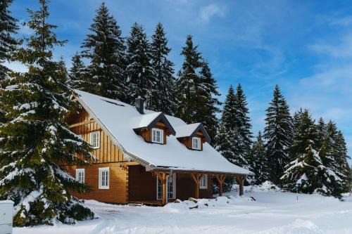 Horni Blatna Chalet De Esquí | Roubenka na jelení hoře