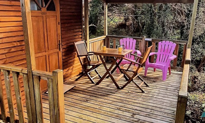 Perros-Guirec Cabina | Roulotte 11 m2 - 1 Schlafzimmer + Terrasse 7 m2 (Haustiere nicht erlaubt) 2 Personen