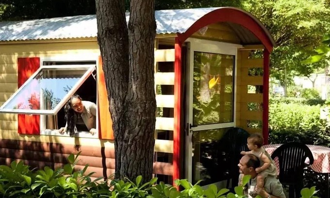 Martres-Tolosane Cabina | Roulotte Ungewöhnliche Natur 4 Personen