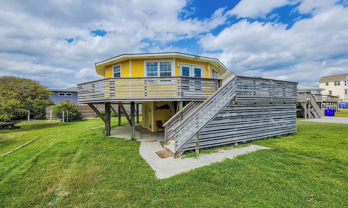 Ocean City Beach Casa | Round House by the Beach: Waves, Sun & Fun!