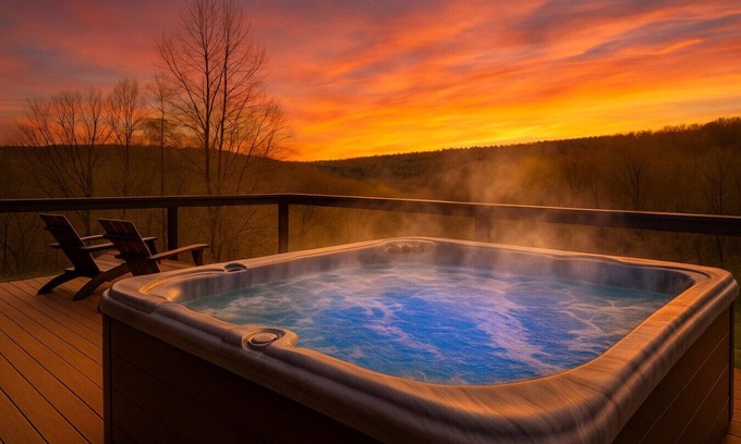 Plymouth Casa | RoundTop Chalet- Hot Tub, Grill, Hiking!