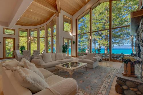 Tahoma Casa | Rubicon Bay Lakefront by Tahoe Getaways - 4BR with Bonus Room, Private Pier, Buoy & Beach Access