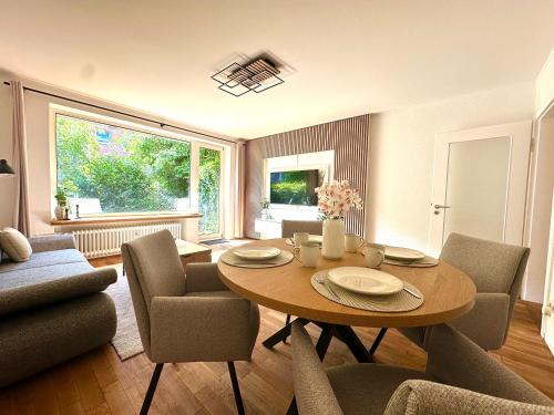 Egenbuttel Apartamento | ruhiges Apartment - Familienfreundlich - perfekte Hamburg Anbindung - Terrasse - Messe - Stadionnah