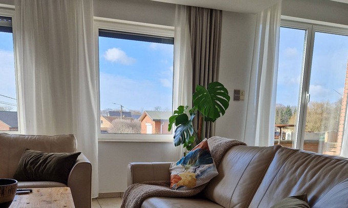 Zolder Apartamento | Ruim appartement dicht bij de natuur Heusden Zolder België