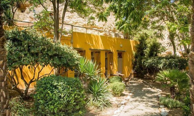 Valtierra Cabaña | Casa Rural Cueva Perdiz ( 5 personas ), terraza exterior y barbacoa