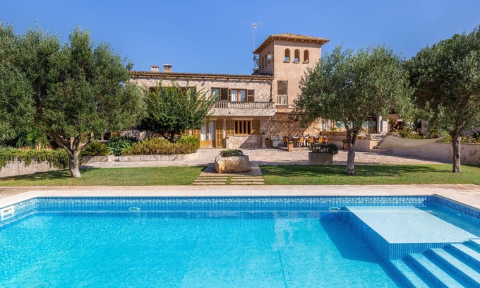 Manacor Casa | Casa de vacaciones rural Son Colom con Wi-Fi, Terraza