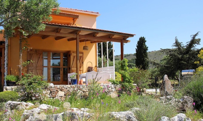Drapanos Apartamento | Idilio rural con vistas al mar - Casa independiente Kambia, Creta