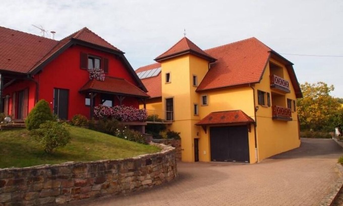 Orschwihr Apartamento | Alojamiento rural clasificado 4 **** en Domaine Camille Braun