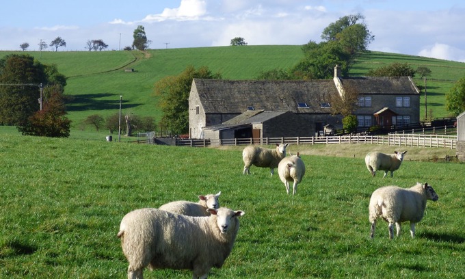 Skipton Casa | Aislamiento rural con vistas panorámicas al campo, se admiten perros, WiFi gratuito.