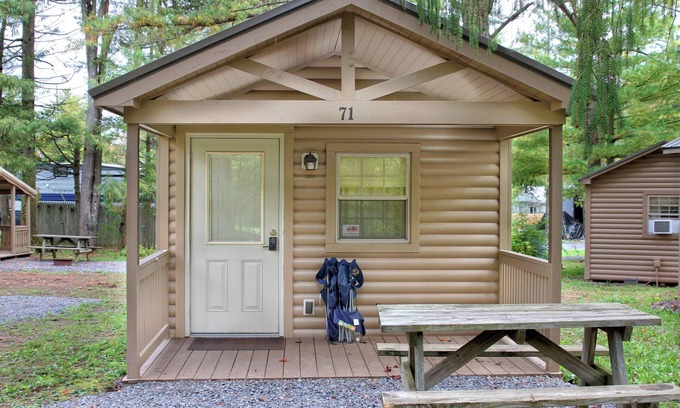 Centre Hall Cabina | Rustic Cabin 72 w/ 4 Beds
