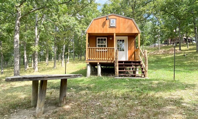 Dixon Apartamento | Rustic cabin in the woods