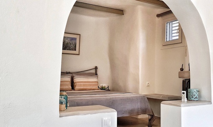 Megas Yialos-Nites Apartamento | Rústico elegante estudio en un pequeño pueblo cicládico