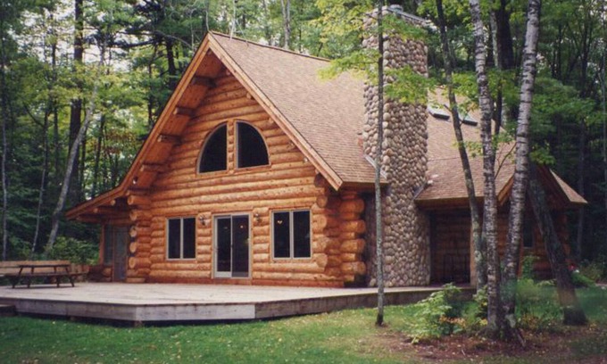Lac du Flambeau Casa | Lujo rústico en una casa moderna completa Conectarse