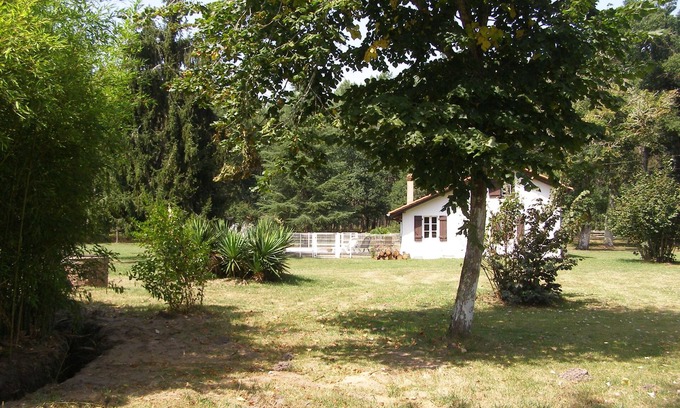 Gourbera Casa | casa rústica con piscina en el corazón del campo de Landes