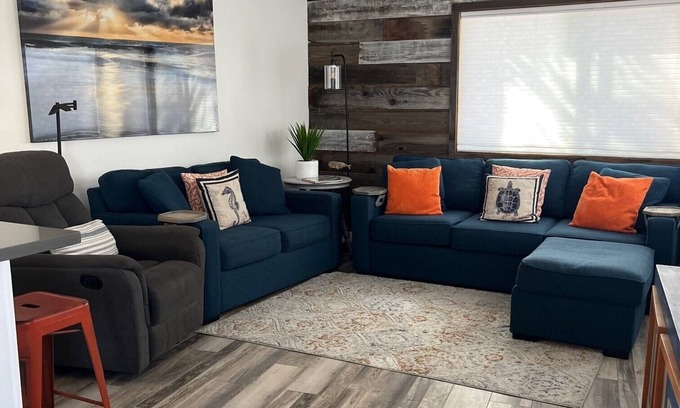 Seabright Apartamento | Rústico moderno 1BR en Sunny Seabright