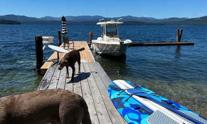 Coolin Cabina | Rústico Priest Lake Waterfront Cabin convenientemente ubicado cerca de Hunt Creek