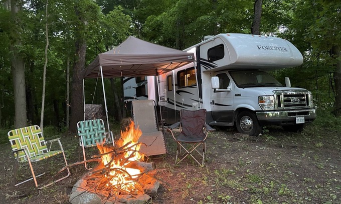 Galien Casa | RV Adventure on our Family Hemp Farm