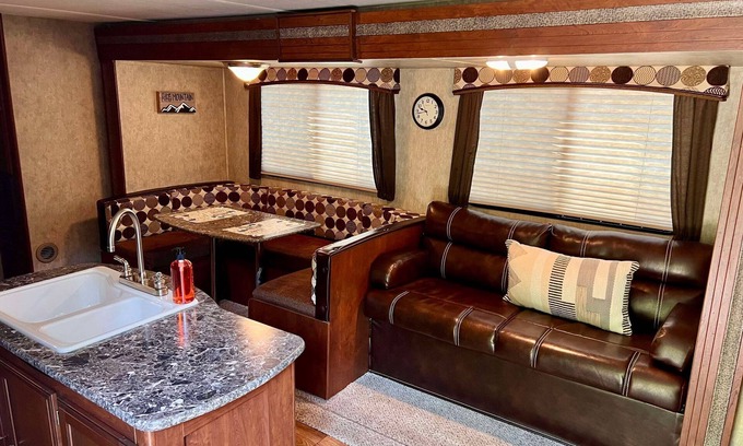 Wilkinson Casa | RV Site 13 Camper - Hatfield McCoy Trails