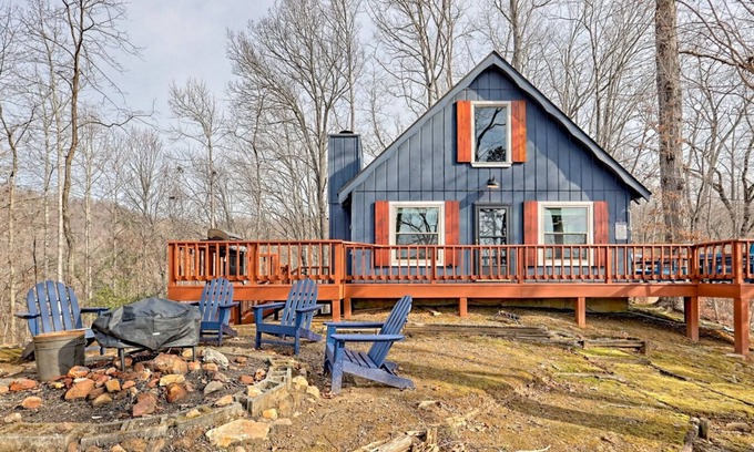 Franklin Apartamento | Rynns Retreat Mountain Views