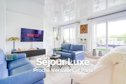 Guyancourt Apartamento | Séjour Luxe - Proche Versailles et Paris