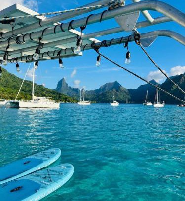 Pihaena Alquiler De Eote | Séjour sur un catamaran, paddle et snorkeling