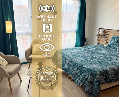 Lourdes Apartamento | Sérénité - Spacieux - Vue - Equipé