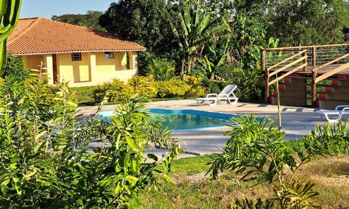 Sao Pedro Casa | Sítio ao lado do Thermas com piscina e pôr do sol