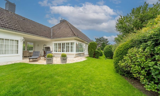 Munkmarsch Casa | Söns-rose - Luxusoase mit Traumhaften Garten in Munkmarsch am Wattenmeer