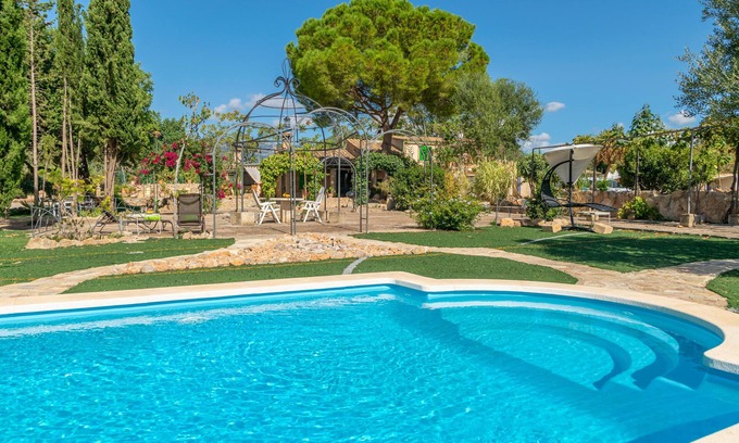 Santa Maria del Cami Villa | SA CASETA (CA N'ANDREU) - Fantástica casa de campo con piscina privada y WiFi gratis.