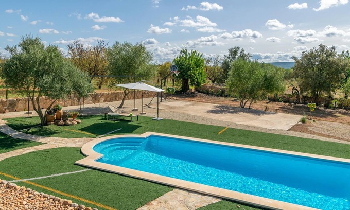 Santa Maria del Cami Villa | Sa Caseta (ca N'andreu) - Villa Con Piscina