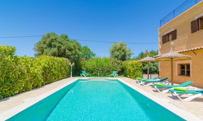Manacor Villa | SA COVA (COVA DE ROTANA) - Villa con piscina privada en Manacor. WiFi Gratis