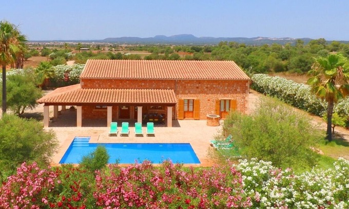Campos Villa | Sa Vinya, piscina privada, wifi gratis