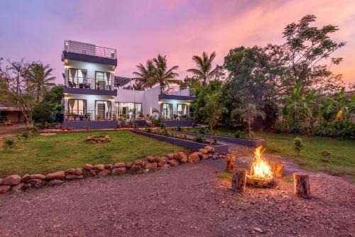 Malkhed Casa | SaffronStays Lakeview Nivara - Farm Stay Villa with Private Pool near Pune